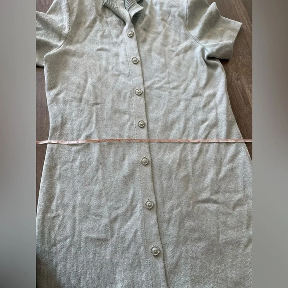 COPY - ST. JOHN COLLECTION by Marie light blue dress - Picture 12 of 13